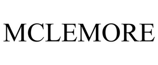 MCLEMORE