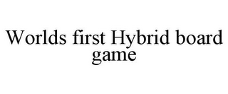 WORLDS FIRST HYBRID BOARD GAME