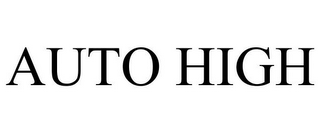 AUTO HIGH
