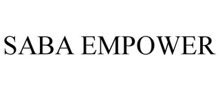 SABA EMPOWER