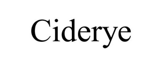 CIDERYE