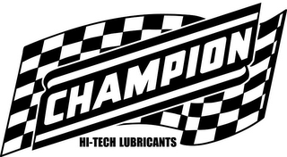 CHAMPION HI-TECH LUBRICANTS