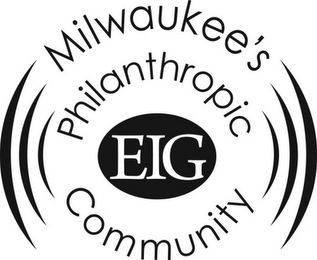 EIG MILWAUKEE'S PHILANTHROPIC COMMUNITY