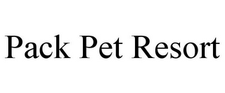 PACK PET RESORT