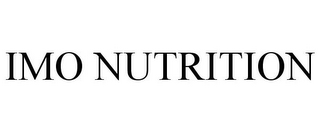 IMO NUTRITION