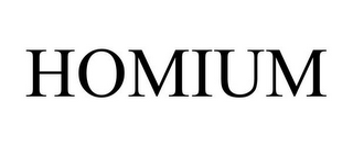 HOMIUM