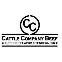 CC CATTLE COMPANY BEEF SUPERIOR FLAVOR & TENDERNESS