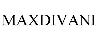 MAXDIVANI