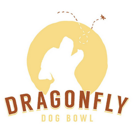DRAGONFLY DOG BOWL