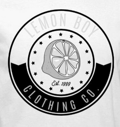 LEMON BOY CLOTHING CO. EST 1999