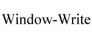 WINDOW-WRITE