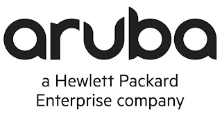 ARUBA A HEWLETT PACKARD ENTERPRISE COMPANY
