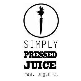 SIMPLY PRESSED JUICE RAW. ORGANIC.