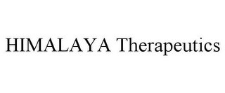 HIMALAYA THERAPEUTICS