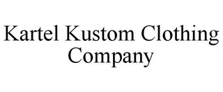 KARTEL KUSTOM CLOTHING COMPANY