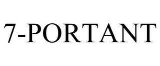 7-PORTANT