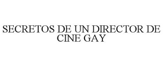 SECRETOS DE UN DIRECTOR DE CINE GAY