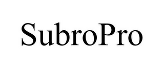 SUBROPRO