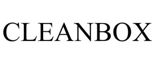 CLEANBOX