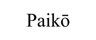 PAIKO