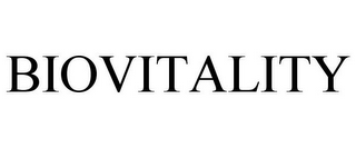 BIOVITALITY