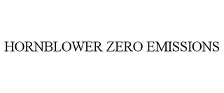 HORNBLOWER ZERO EMISSIONS