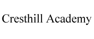 CRESTHILL ACADEMY