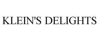 KLEIN'S DELIGHTS