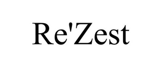 RE'ZEST