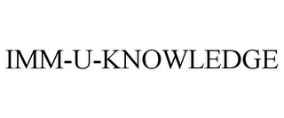 IMM-U-KNOWLEDGE