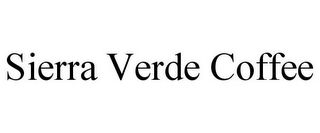 SIERRA VERDE COFFEE