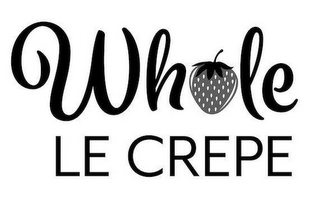 WHOLE LE CREPE