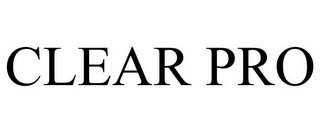 CLEAR PRO