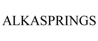 ALKASPRINGS