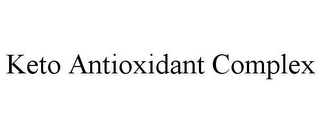 KETO ANTIOXIDANT COMPLEX