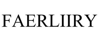 FAERLIIRY