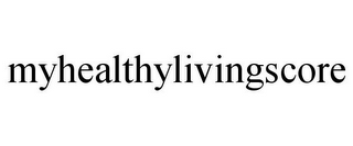 MYHEALTHYLIVINGSCORE