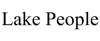 LAKE PEOPLE