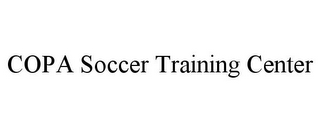 COPA SOCCER TRAINING CENTER