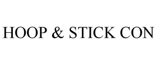 HOOP & STICK CON