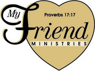 MY FRIEND MINISTRIES PROVERBS 17:17