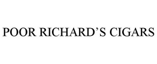 POOR RICHARD'S CIGARS