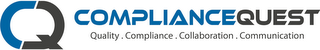 Q COMPLIANCEQUEST QUALITY. COMPLIANCE. COLLABORATION. COMMUNICATION