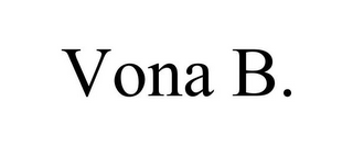 VONA B.