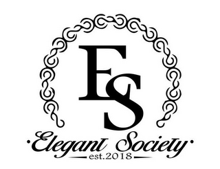 ES · ELEGANT SOCIETY · - EST. 2018 -