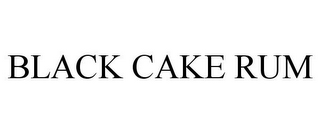 BLACK CAKE RUM