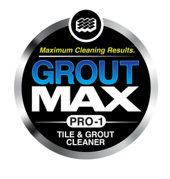 MAXIMUM CLEANING RESULTS. GROUT MAX PRO-1 TILE AND GROUT CLEANER