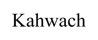 KAHWACH