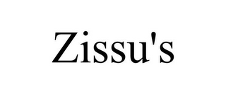 ZISSU'S