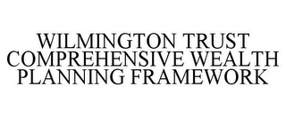 WILMINGTON TRUST COMPREHENSIVE WEALTH PLANNING FRAMEWORK